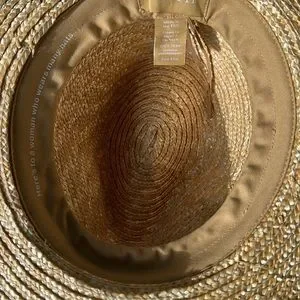 NWOT Gigi Pip Isla Straw Adjustable Fedora Hat - OS GIGI PIP | Accessories | Nwot Gigi Pip Isla Straw Adjustable  main image 4